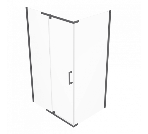 Душевой уголок Triton Терра Графит 120х90 без поддона (000003365)