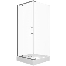 Душевой уголок Triton Терра Графит 90х90 с поддоном (000003364)