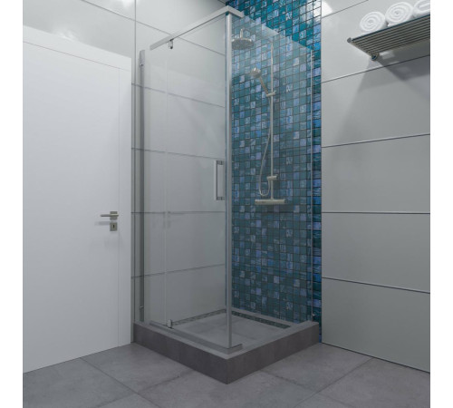 Душевой уголок Triton Терра Хром 90х90 без поддона (000001848)