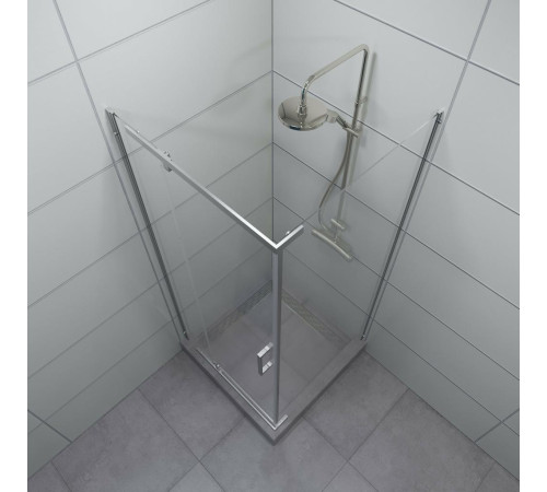 Душевой уголок Triton Терра Хром 90х90 без поддона (000001848)