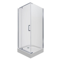 Душевой уголок Triton Терра Хром 90х90 с поддоном (000001855)