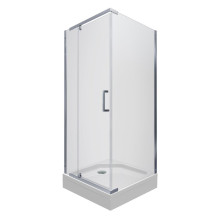 Душевой уголок Triton Терра Хром 90х90 с поддоном (000001855)