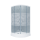 Душевой уголок Triton Узоры А1 90x90 с поддоном (000000203)