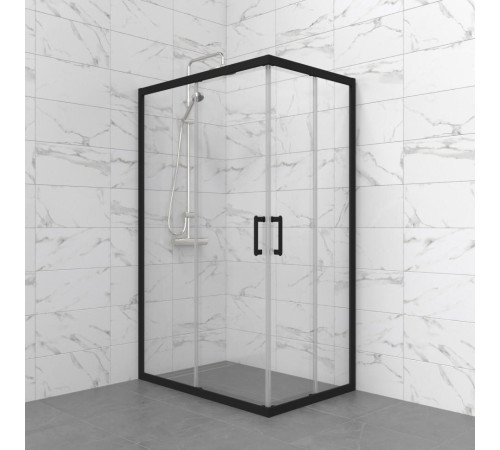 Душевой уголок Triton Фикс-Блэк 120x90 (000003460)