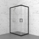 Душевой уголок Triton Фикс-Блэк 120x90 (000003460)