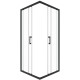 Душевой уголок Triton Фикс-Блэк 80x80 (000003433)