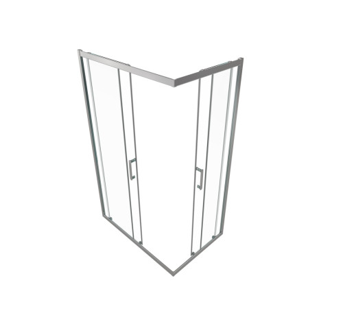 Душевой уголок Triton Фикс-Хром 120x90 (000003459)