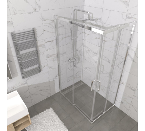 Душевой уголок Triton Фикс-Хром 120x90 (000003459)