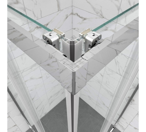 Душевой уголок Triton Фикс-Хром 120x90 (000003459)