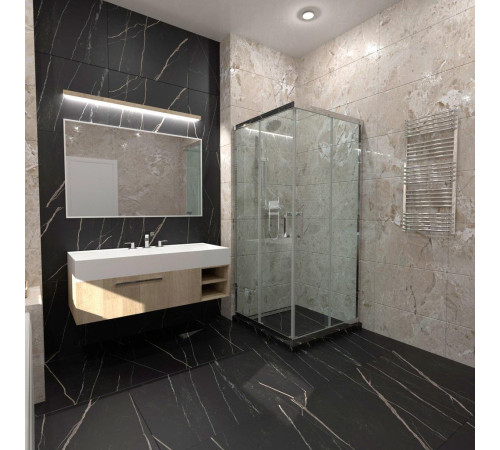 Душевой уголок Triton Фикс-Хром 80x80 (000003432)