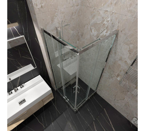 Душевой уголок Triton Фикс-Хром 80x80 (000003432)