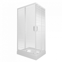 Душевой уголок Triton Фьюжн А1 (полосы) 100x80 (000000858)