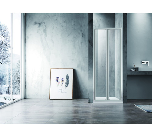 Душевая дверь Adema НОА / NOA 90x195 прозрачное стекло (000001069)