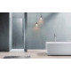 Душевая дверь Adema НАП / NAP 70x195 прозрачное стекло (000001078)