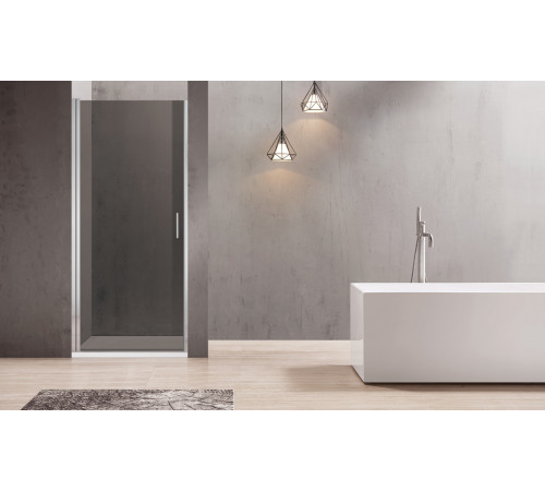 Душевая дверь Adema НАП/NAP 80x195 тонированное стекло (000001081)