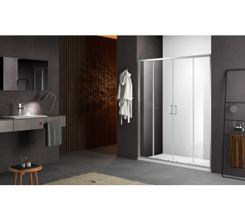 Душевая дверь Adema Glass Line 150x195 прозрачное стекло (000001317)