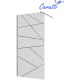 Душевая стенка Cerutti PICK T120 (120x190)