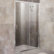 Душевая дверь BELBAGNO UNIQUE-BF-1-110/125-C-Cr