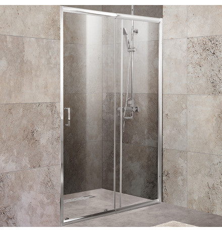 Душевая дверь BELBAGNO UNIQUE-BF-1-120/135-C-Cr