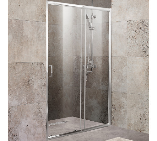 Душевая дверь BELBAGNO UNIQUE-BF-1-120/135-C-Cr
