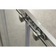 Душевая дверь BELBAGNO UNIQUE-BF-2-150/180-P-Cr