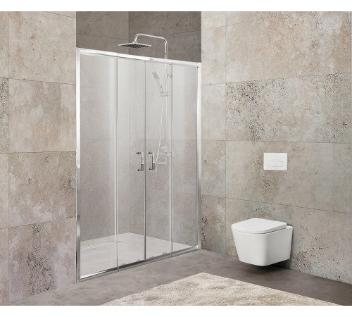 Душевая дверь BELBAGNO UNIQUE-BF-2-170/200-P-Cr