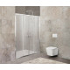 Душевая дверь BELBAGNO UNIQUE-BF-2-170/200-P-Cr