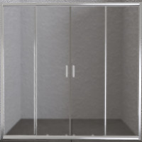 Душевая дверь BELBAGNO UNIQUE-BF-2-170/200-P-Cr