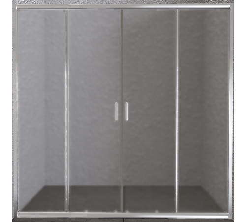 Душевая дверь BELBAGNO UNIQUE-BF-2-170/200-P-Cr