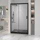 Душевая дверь RGW PA-016B (350801612-24) 120х195  черный профиль матовое стекло
