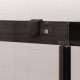 Душевая дверь RGW PA-017B R (350801712-24) 120х195  черный профиль матовое стекло
