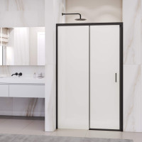 Душевая дверь RGW PA-017B R (350801714-24) 140х195  черный профиль матовое стекло