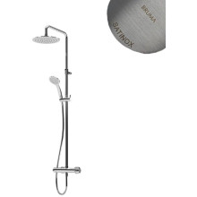 Душевая стойка Bruma Lusitano 1072821ST Satinox  ультра тонкая