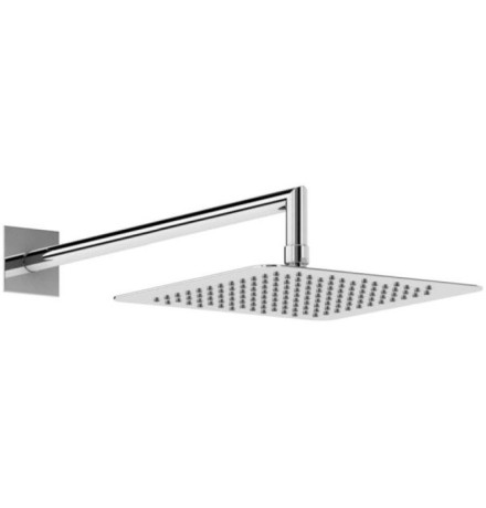 Душевая лейка стальная Bruma QuadraBlue 1455261CR  Chrome