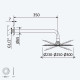 Душевая система скрытого монтажа Bruma Adagio Set 1455264NS+1455916NS+ 1671301NS Night Sky (3 в 1)