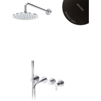 Душевая система скрытого монтажа Bruma Leaf Night Sky 1672400NS с изливом