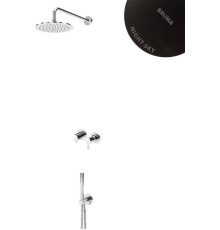 Душевая система скрытого монтажа Bruma Elo Leaf Night Sky 1673608NS