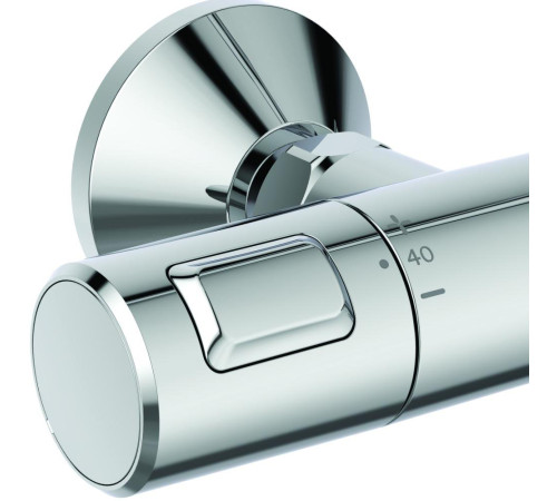 Душевая стойка Ideal Standard CERATHERM T25 A7590AA с термостатом и изливом хром