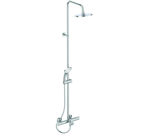 Душевая стойка Ideal Standard CERATHERM T25 A7590AA с термостатом и изливом хром