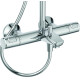 Душевая стойка Ideal Standard CERATHERM T25 A7590AA с термостатом и изливом хром