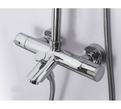 Душевая стойка WeltWasser WW TS 6270 (10000001733) с термостатом хром