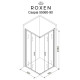 Душевой уголок Roxen Caspia 90x90