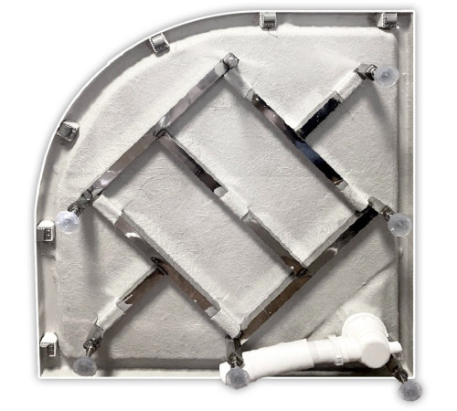 Душевая кабина Adema Ронда N-1018 90x90 прозрачное стекло (000001212)