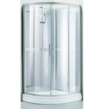 Душевая кабина Adema Ронда N-1018 90x90 прозрачное стекло (000001212)