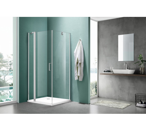 Душевой уголок Adema Сканди / Scandi 90x90 прозрачное стекло (000001358)
