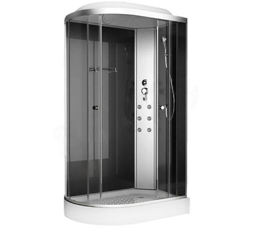 Душевая кабина ODA 8037NTR  правая   120x80 тонированное стекло / хромированный профиль