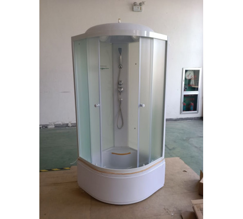 Душевая кабина ODA 8500BM 85x85 стекла матовые, профиль белый