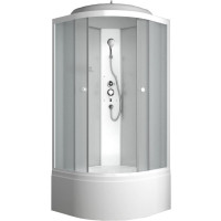 Душевая кабина ODA 8500BM 85x85 стекла матовые, профиль белый