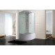 Душевая кабина ODA 8500BM 85x85 стекла матовые, профиль белый