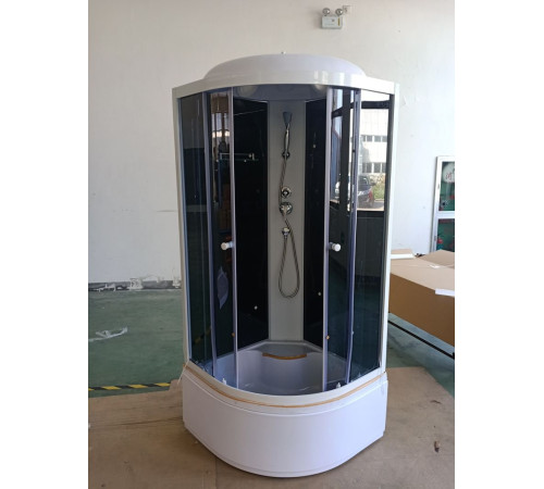 Душевая кабина ODAa 8500BT 85x85 стекла тонированные, профиль белый